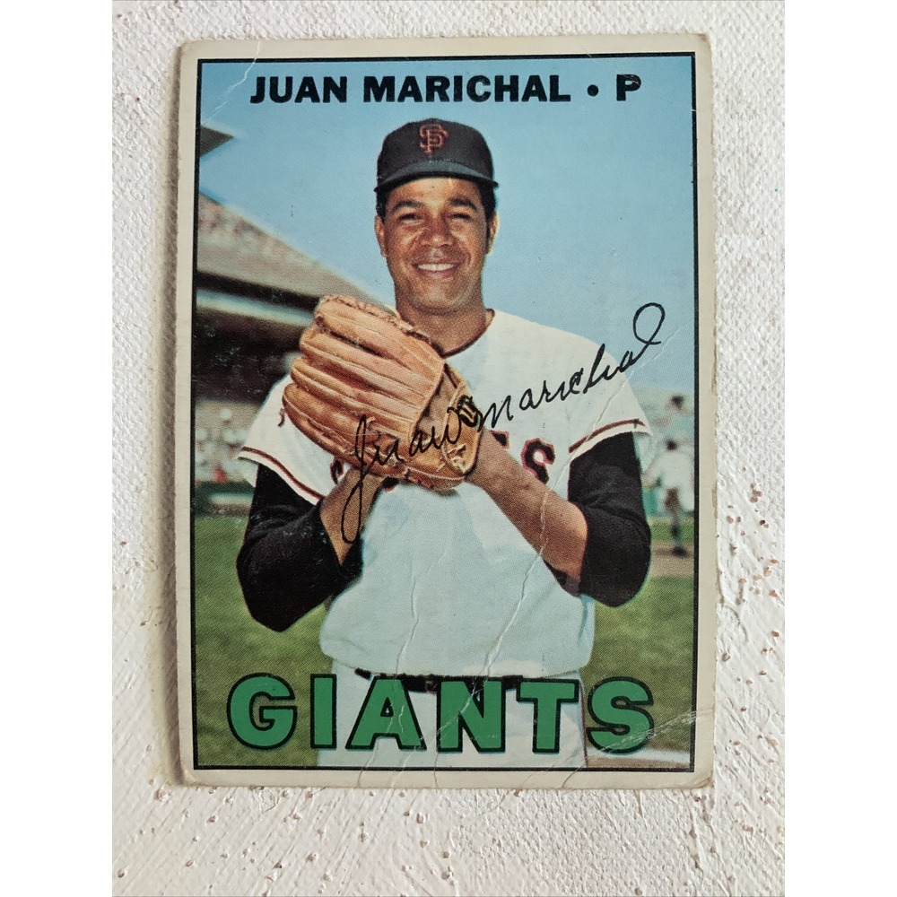 Juan Marichal 1967 Topps (HOF) San Francisco Giants #500 VG